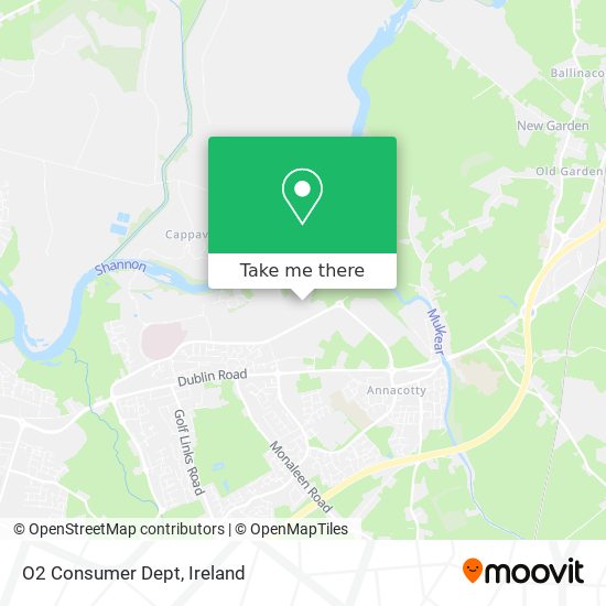 O2 Consumer Dept map