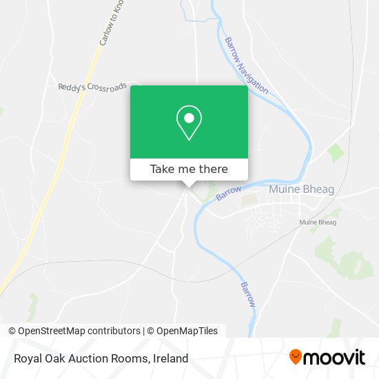 Royal Oak Auction Rooms map