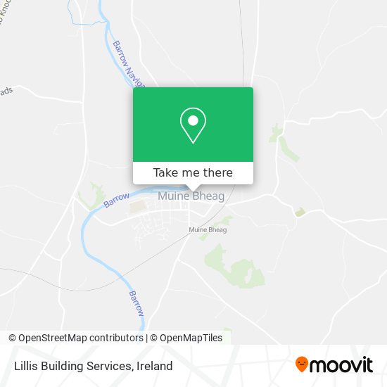 Lillis Building Services map