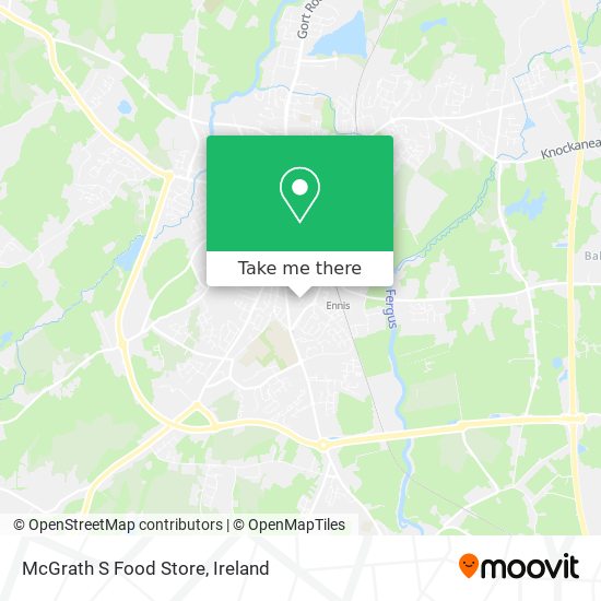 McGrath S Food Store map