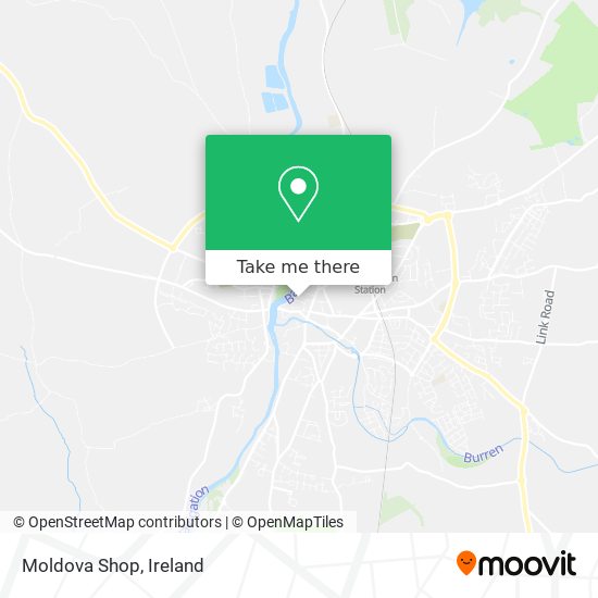 Moldova Shop map