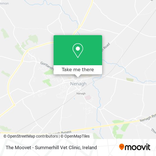 The Moovet - Summerhill Vet Clinic map