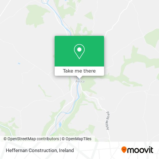 Heffernan Construction map