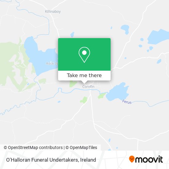 O'Halloran Funeral Undertakers map