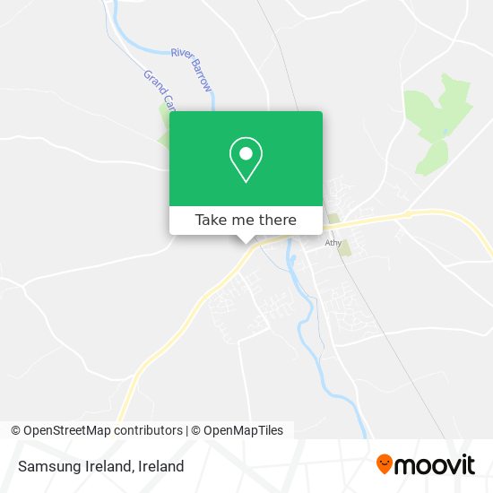 Samsung Ireland map