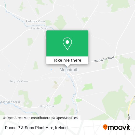 Dunne P & Sons Plant Hire map