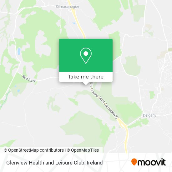 Glenview Health and Leisure Club map