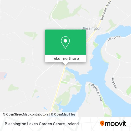 Blessington Lakes Garden Centre map