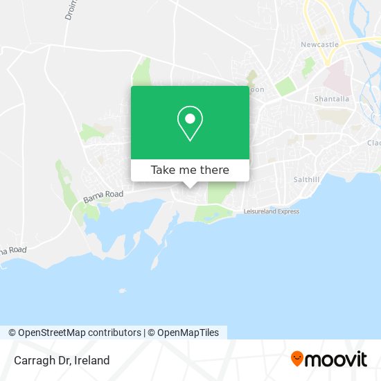 Carragh Dr map