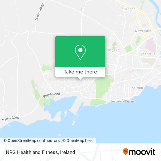 NRG Health and Fitness map