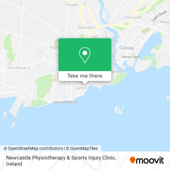 Newcastle Physiotherapy & Sports Injury Clinic map