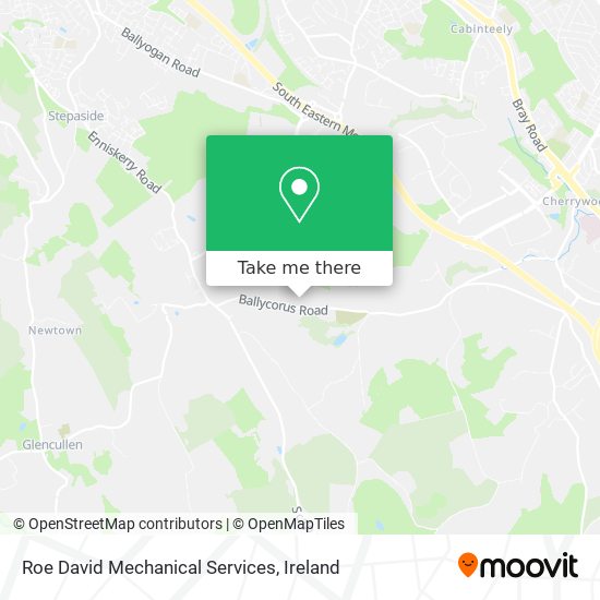 Roe David Mechanical Services map
