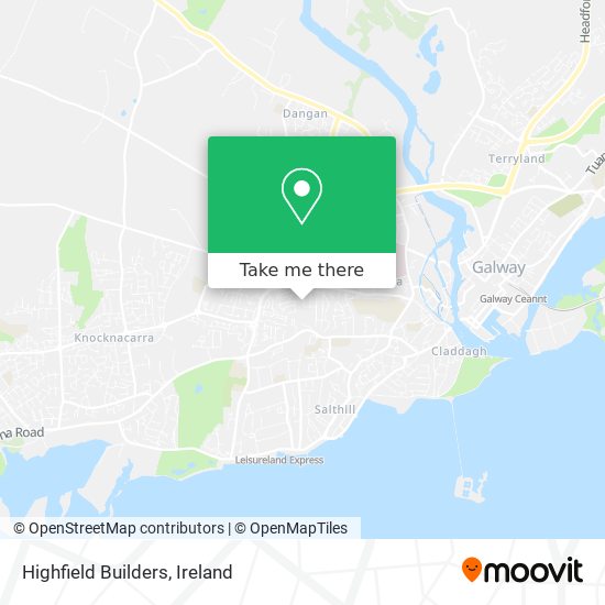 Highfield Builders map