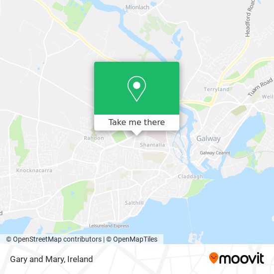 Gary and Mary map