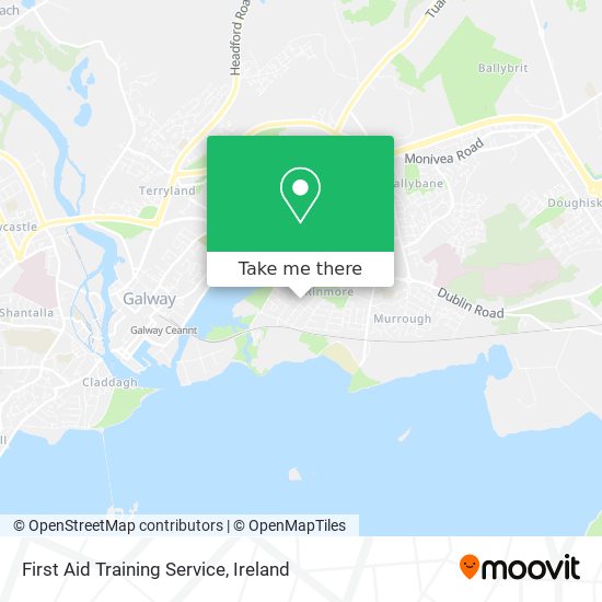 First Aid Training Service map