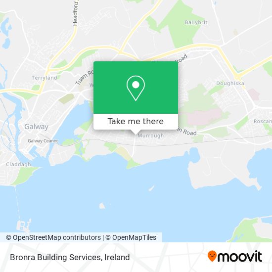 Bronra Building Services map