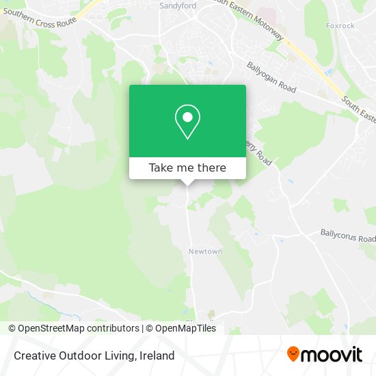 Creative Outdoor Living map