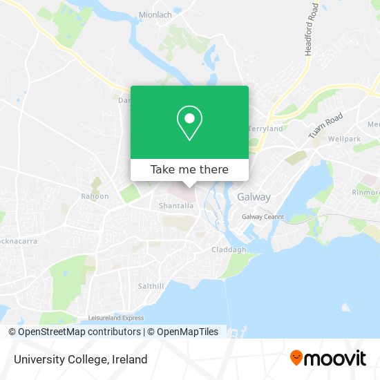 University College map