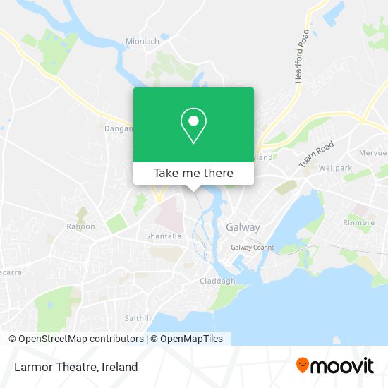 Larmor Theatre map