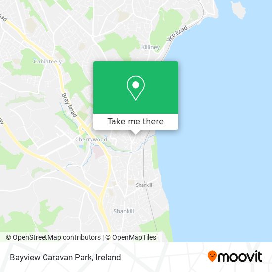 Bayview Caravan Park map