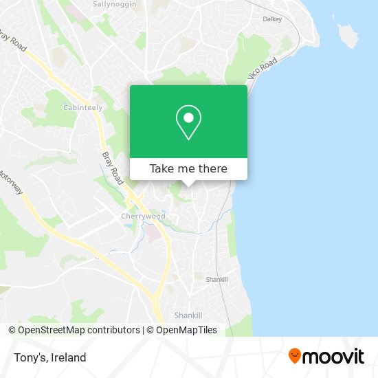 Tony's map