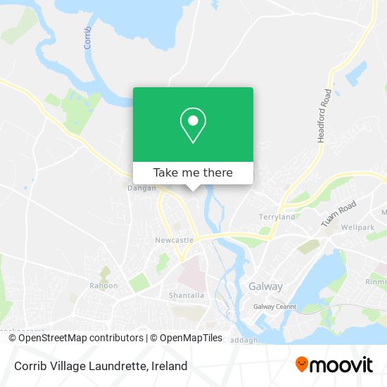 Corrib Village Laundrette map