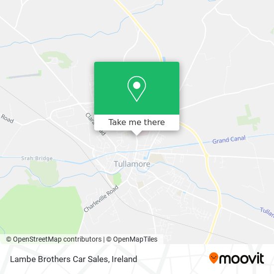 Lambe Brothers Car Sales map