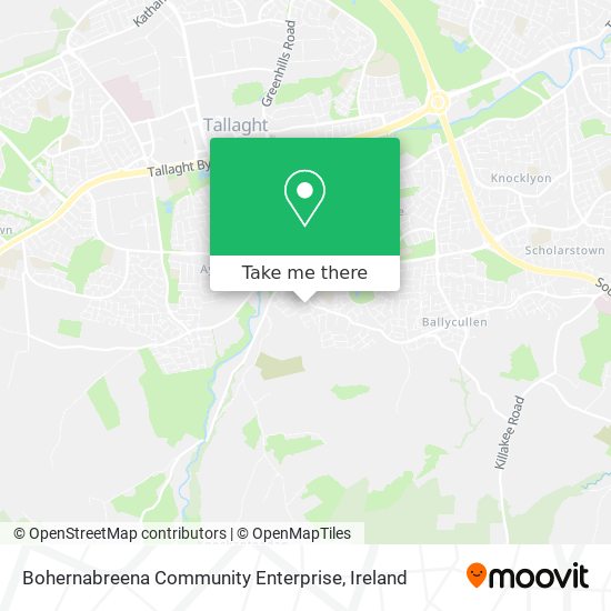 Bohernabreena Community Enterprise map