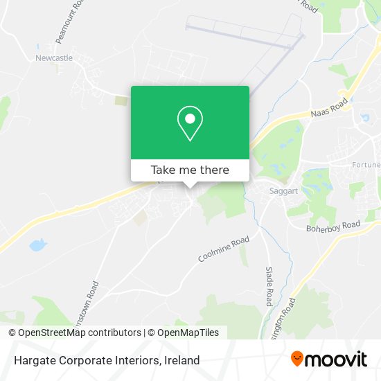 Hargate Corporate Interiors map