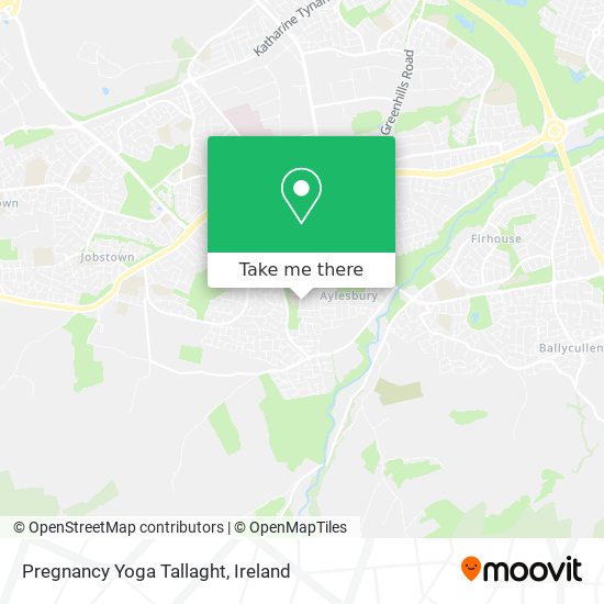 Pregnancy Yoga Tallaght map