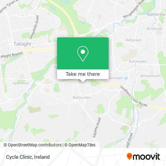 Cycle Clinic map