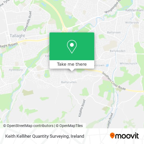 Keith Kelliher Quantity Surveying map