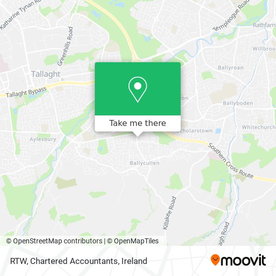 RTW, Chartered Accountants map