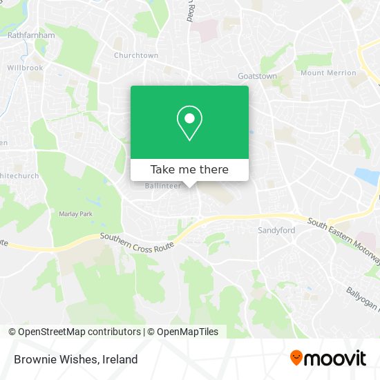 Brownie Wishes map