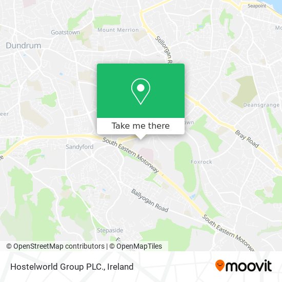 Hostelworld Group PLC. map