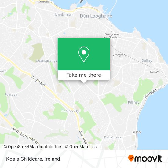 Koala Childcare map