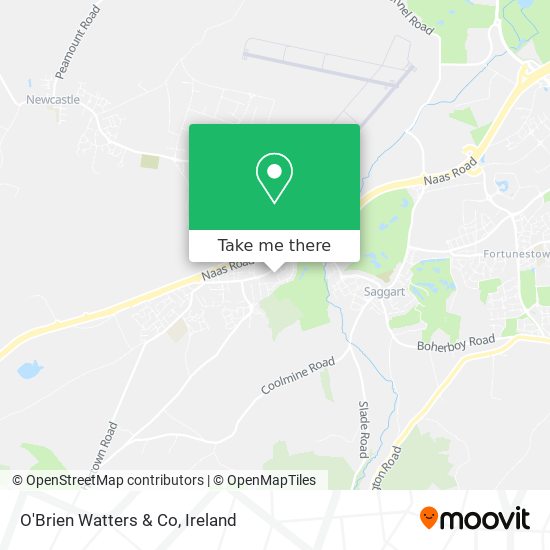O'Brien Watters & Co map