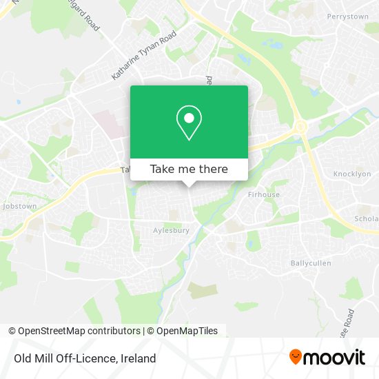 Old Mill Off-Licence map