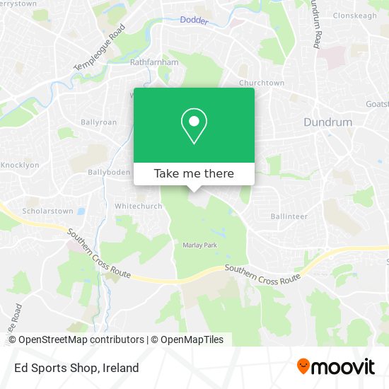 Ed Sports Shop map