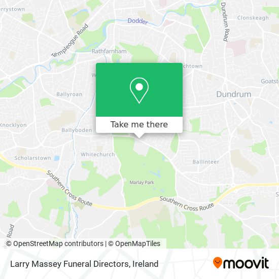 Larry Massey Funeral Directors map