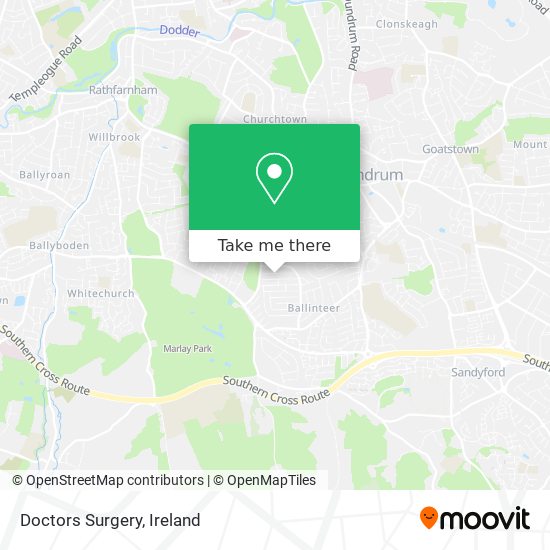 Doctors Surgery map