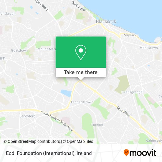 Ecdl Foundation (International) map