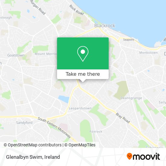 Glenalbyn Swim map