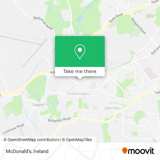 McDonald's map