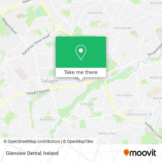 Glenview Dental map