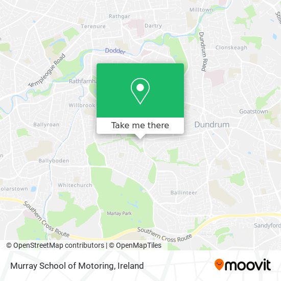 Murray School of Motoring map