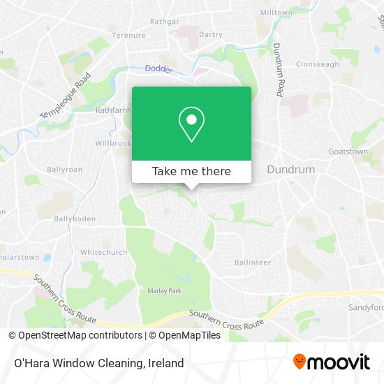 O'Hara Window Cleaning map