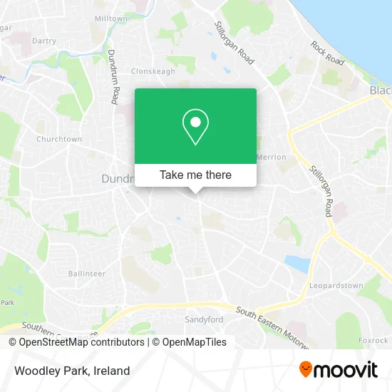 Woodley Park map