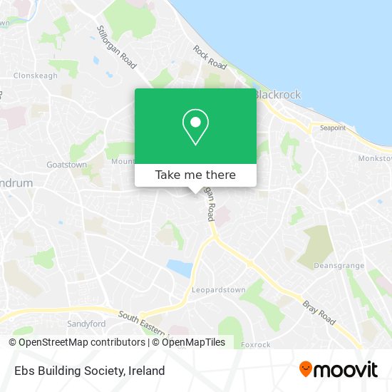 Ebs Building Society map