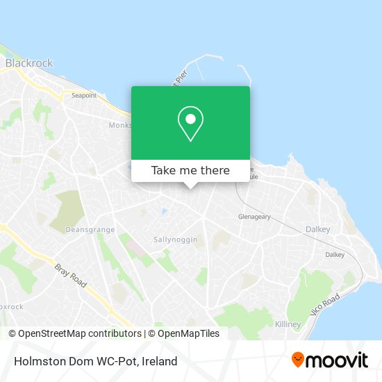Holmston Dom WC-Pot map